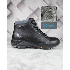 Зимние мужские ботинки из натуральной кожи до –20°C